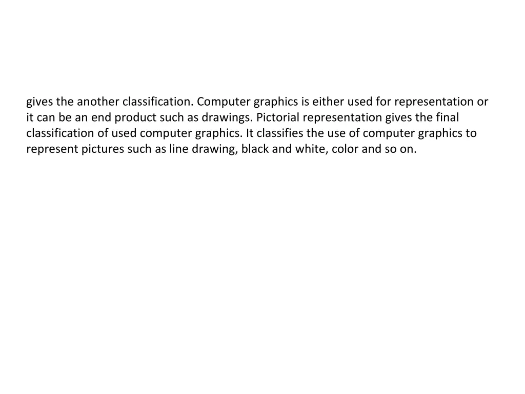 gives the another classification computer