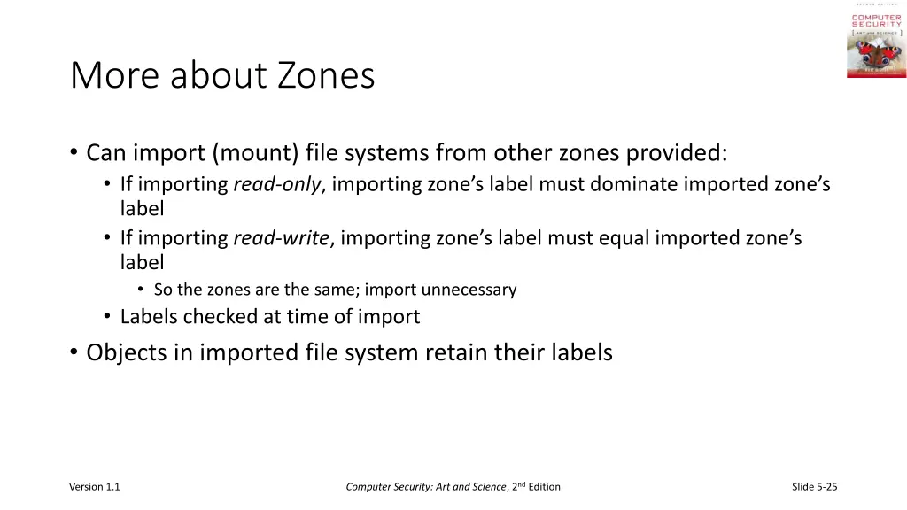 more about zones