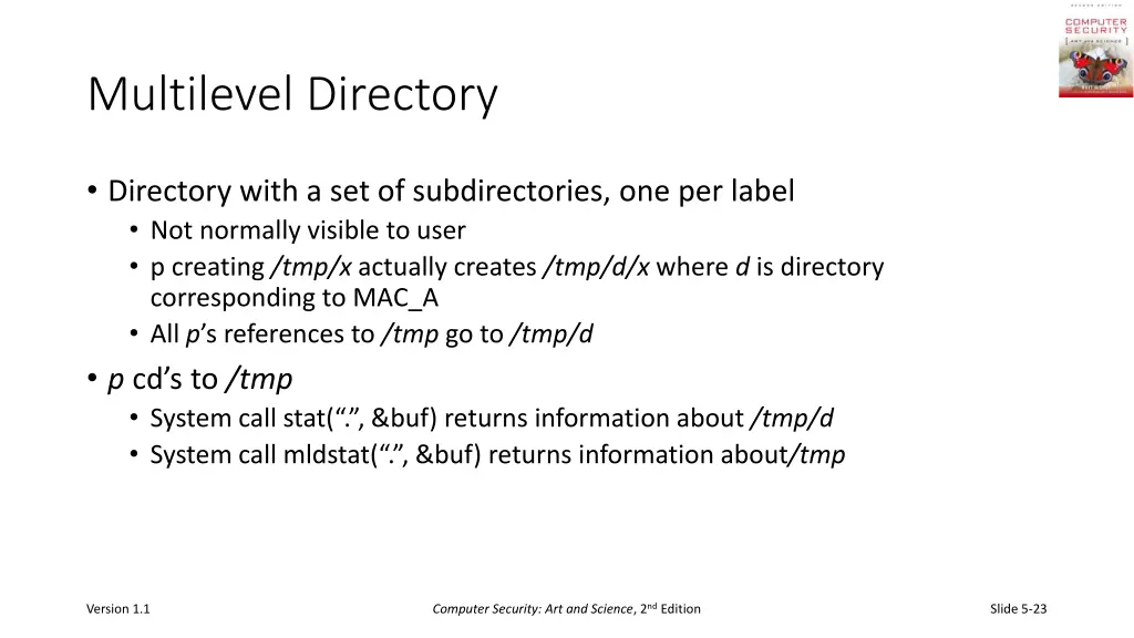multilevel directory