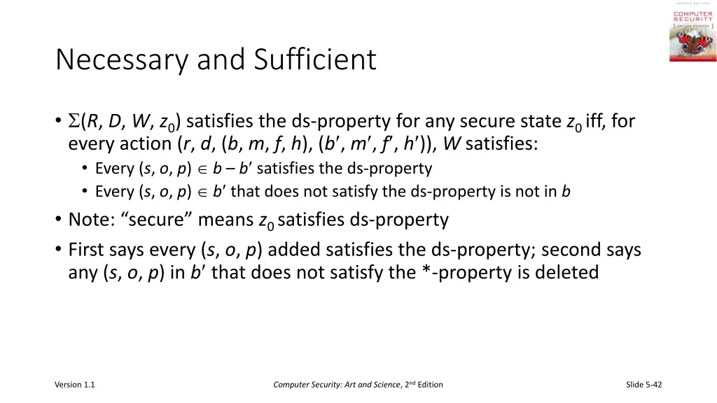 necessary and sufficient 2
