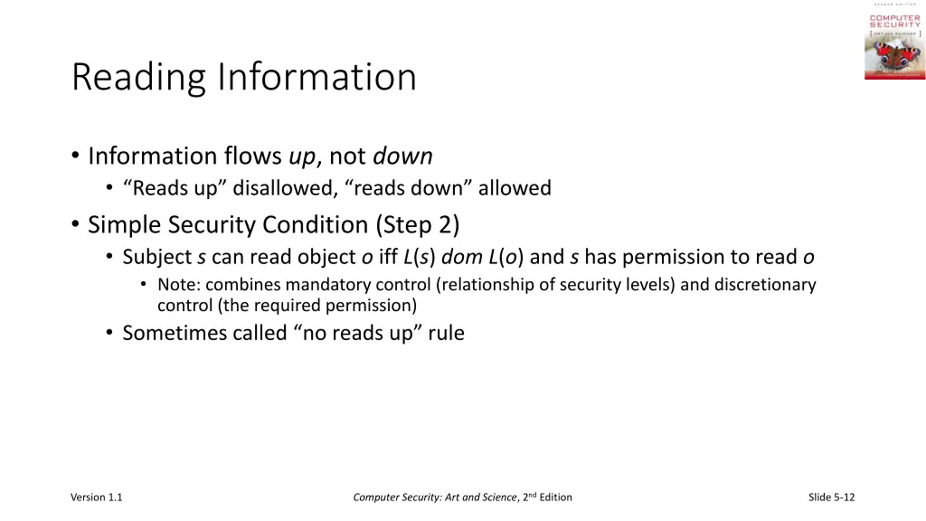 reading information 1