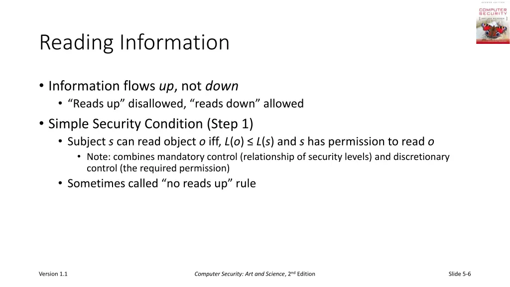 reading information