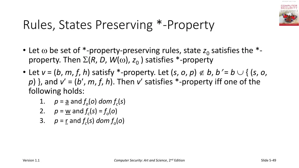 rules states preserving property