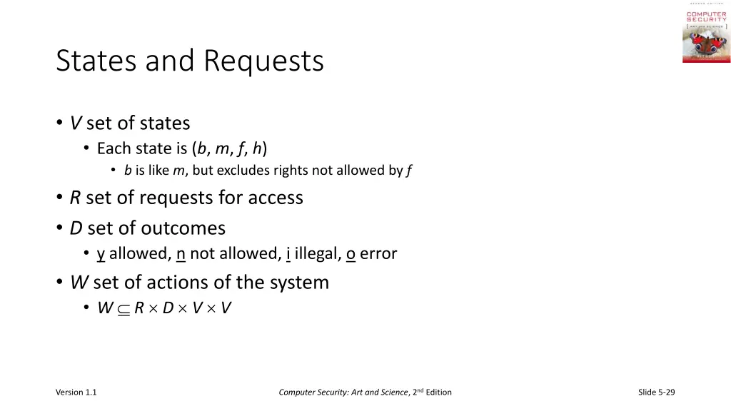 states and requests