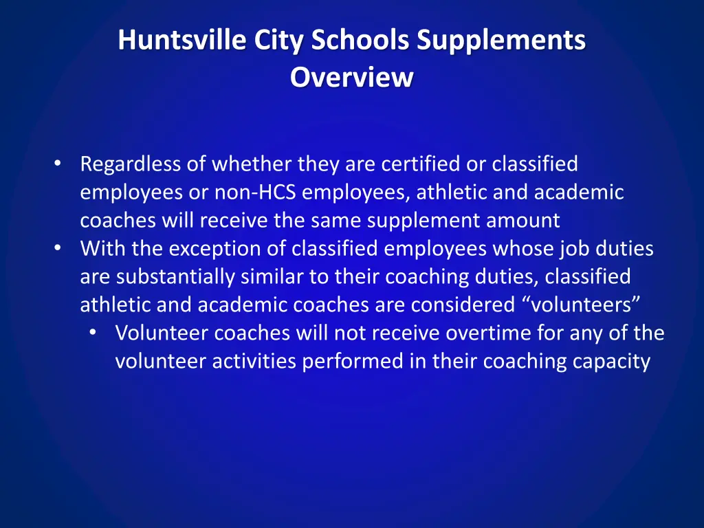 huntsville city schools supplements overview 1