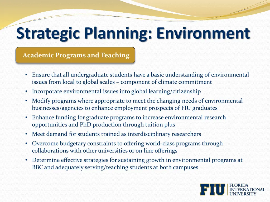 strategic planning environment 1