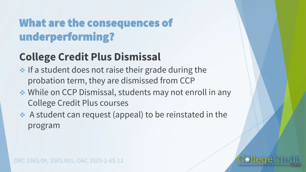 what are the consequences of what 3