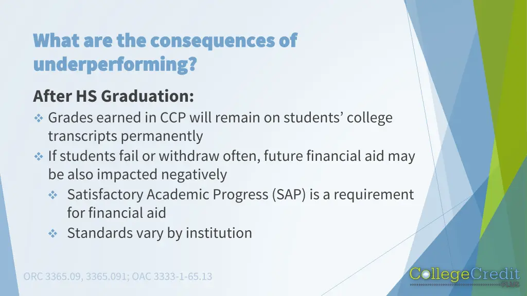 what are the consequences of what 5