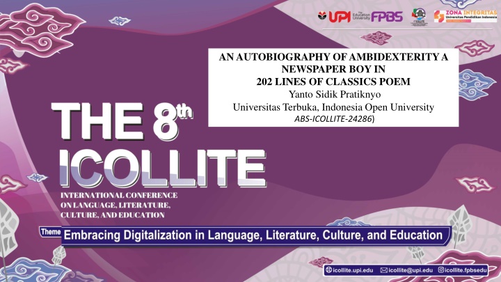 an autobiography of ambidexterity a newspaper