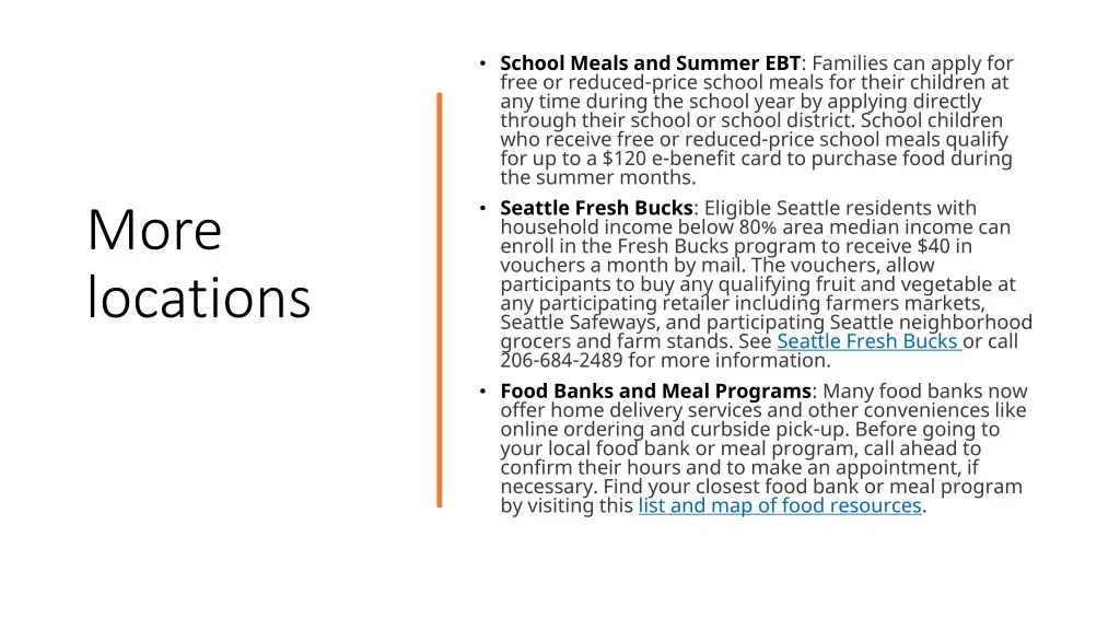 school meals and summer ebt families can apply