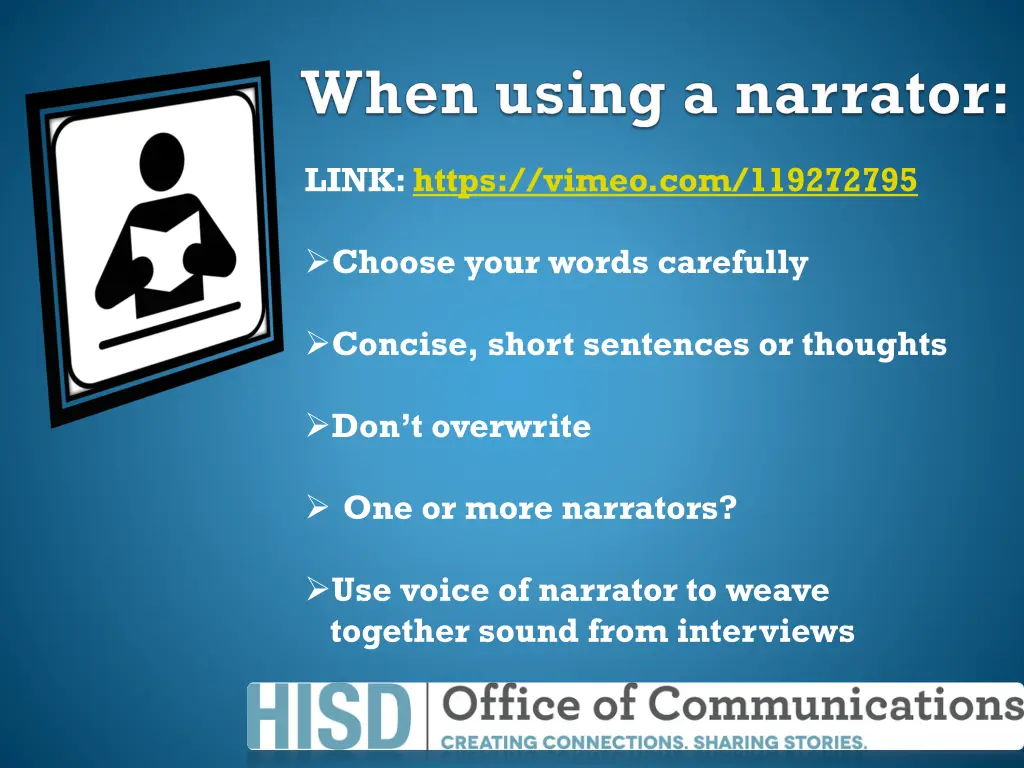 link https vimeo com 119272795 choose your words