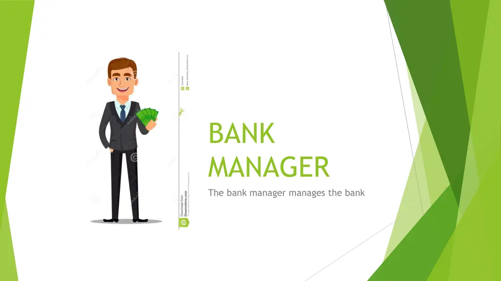 bank manager the bank manager manages the bank