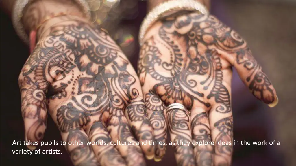 art takes pupils to other worlds cultures