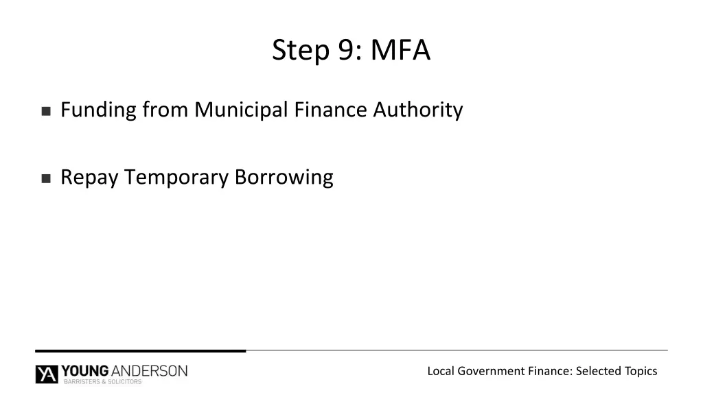 step 9 mfa