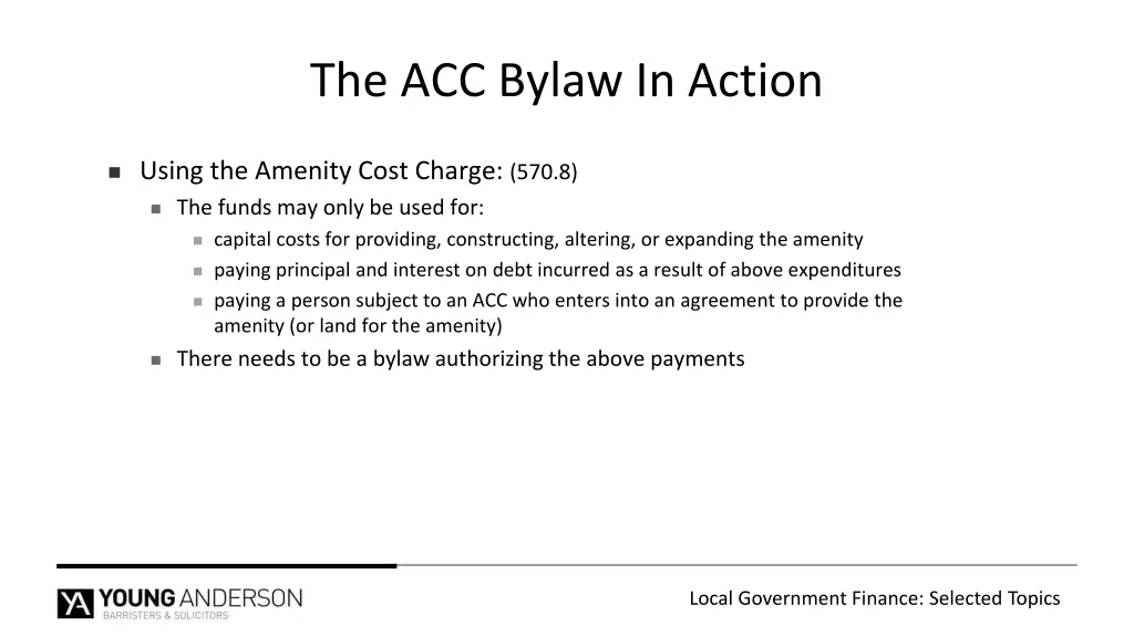 the acc bylaw in action 2