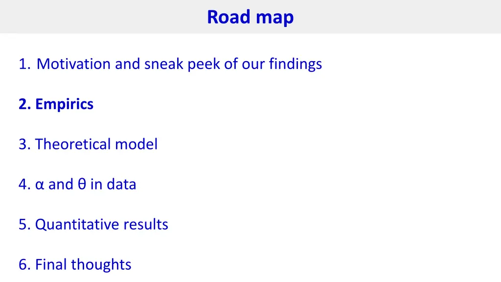 road map 2