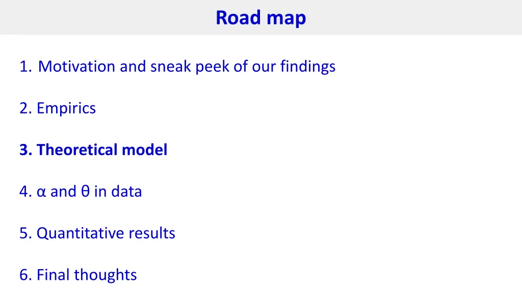 road map 3