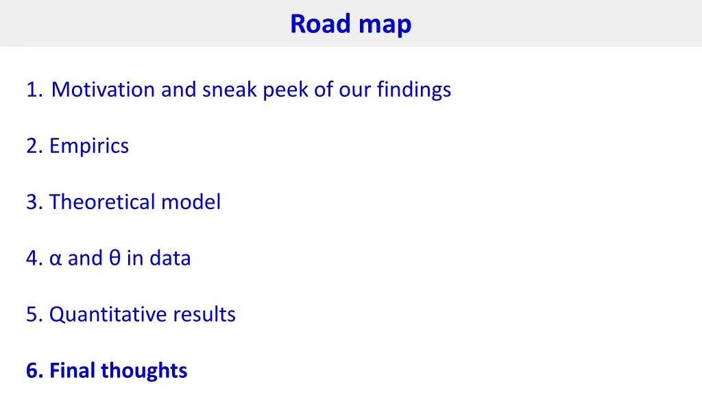 road map 6