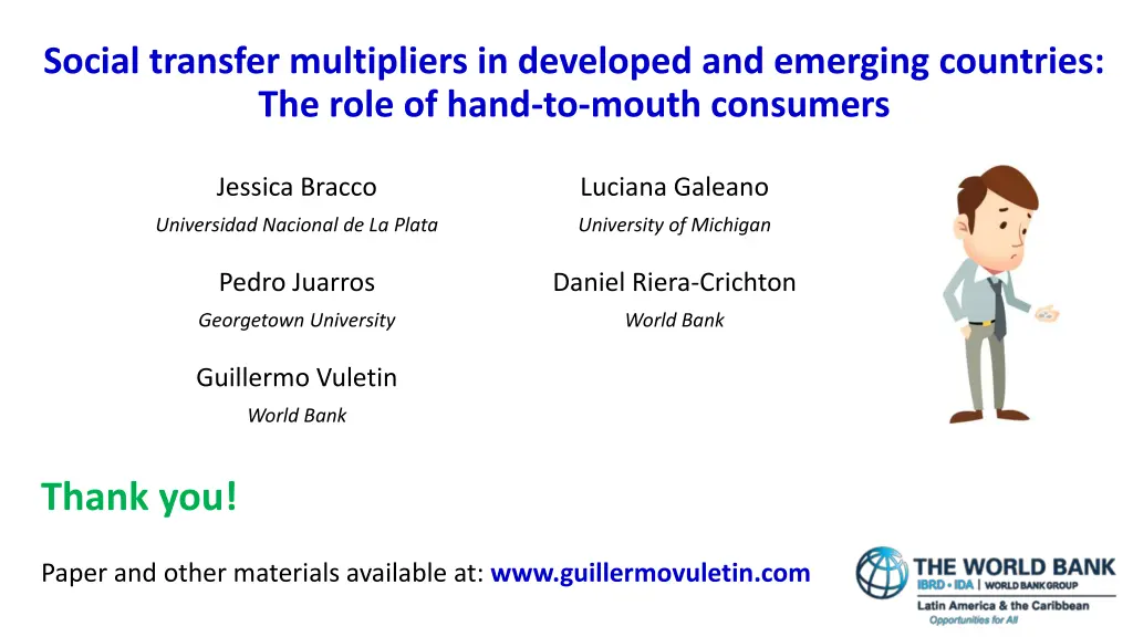 social transfer multipliers in developed 1