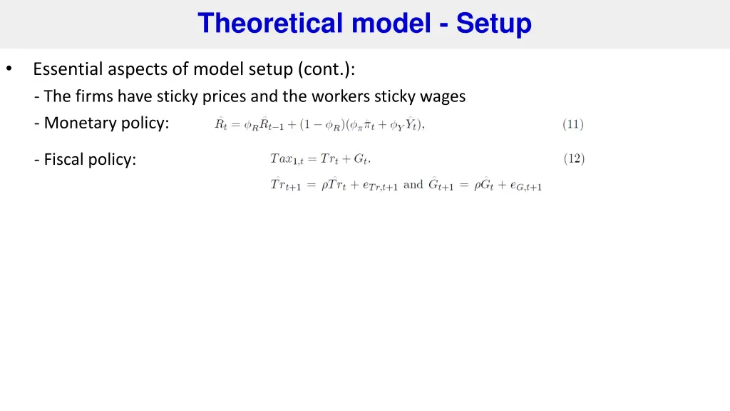 theoretical model setup 3