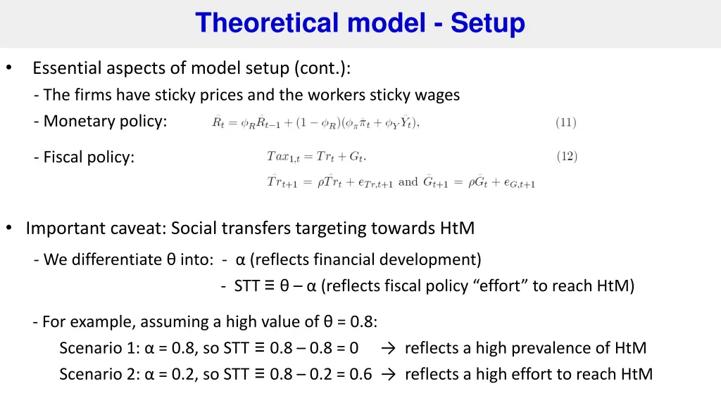 theoretical model setup 4