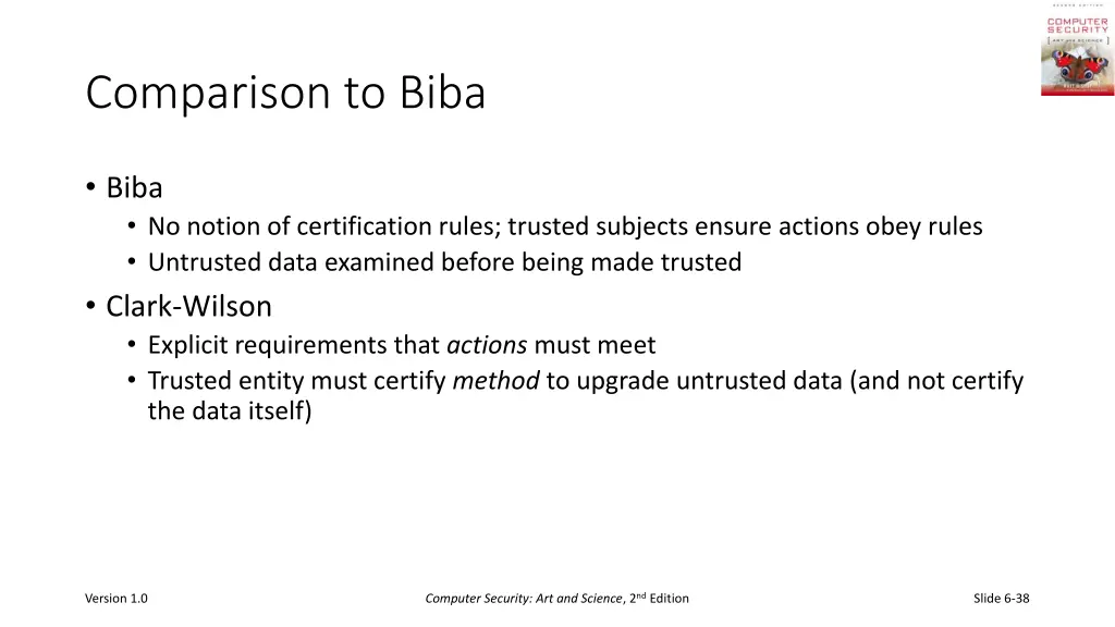 comparison to biba
