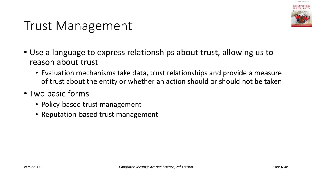trust management