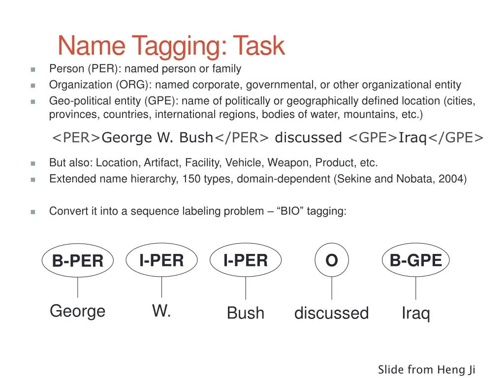 name tagging task person per named person