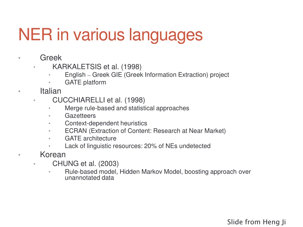 ner in various languages 3
