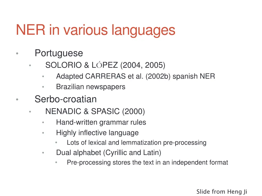 ner in various languages 4