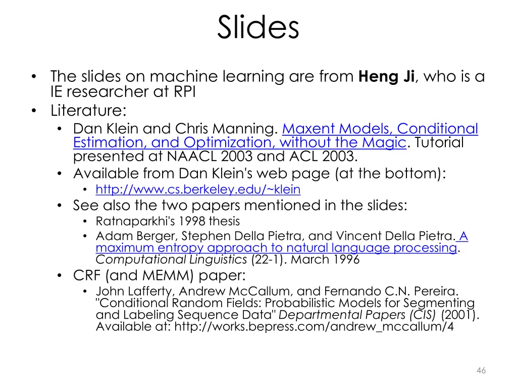 slides
