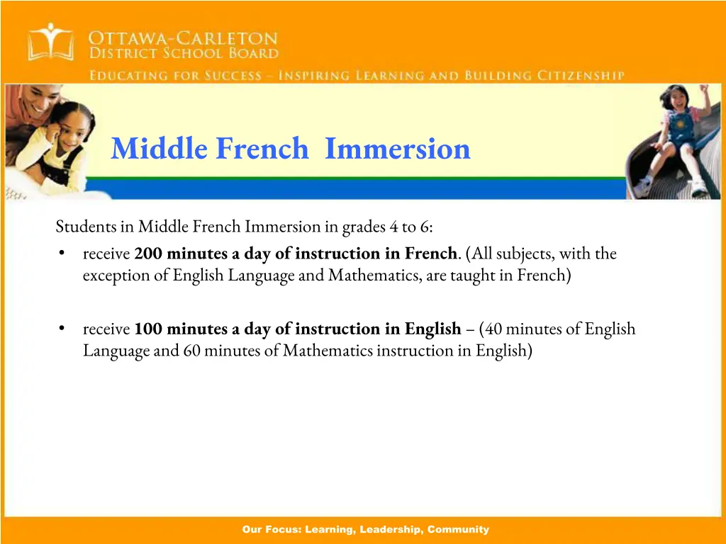 middle french immersion 2