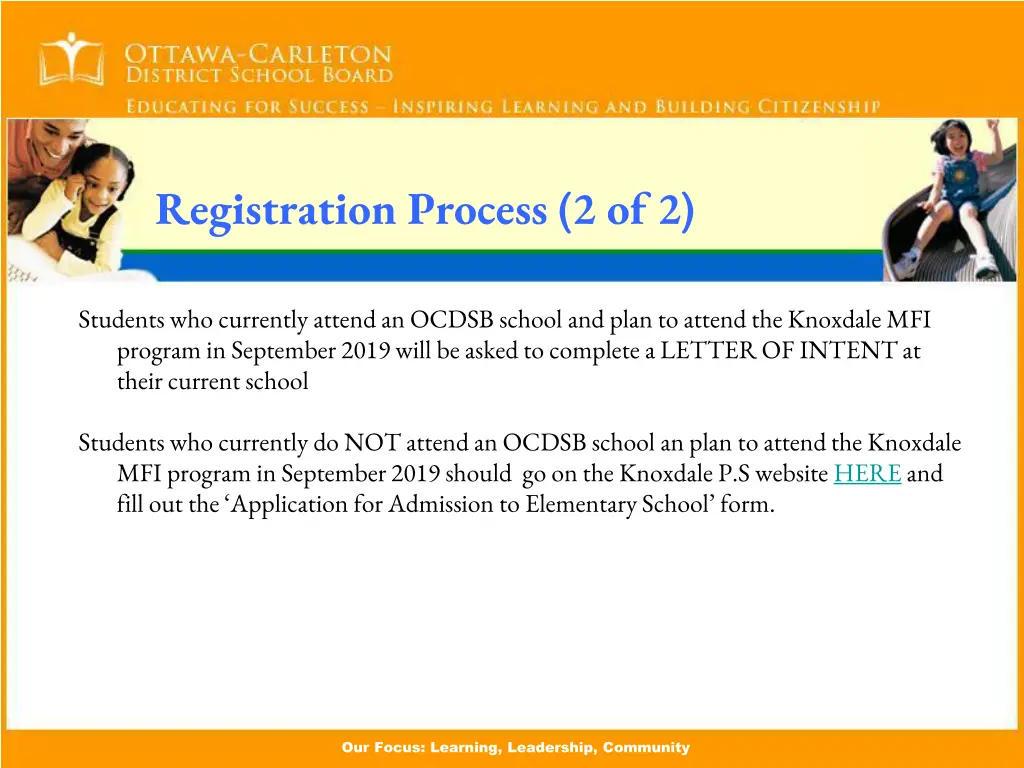 registration process 2 of 2