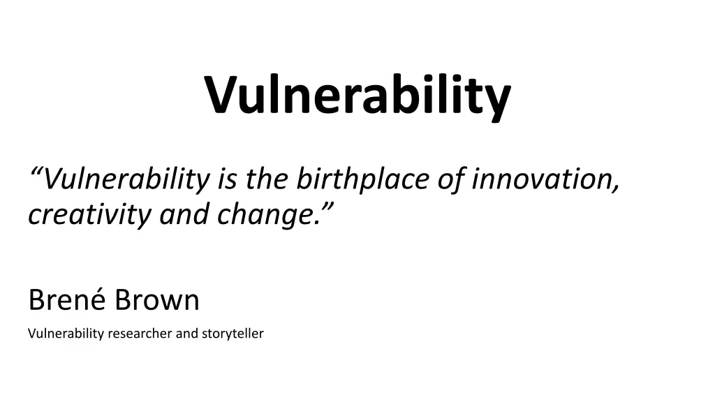 vulnerability
