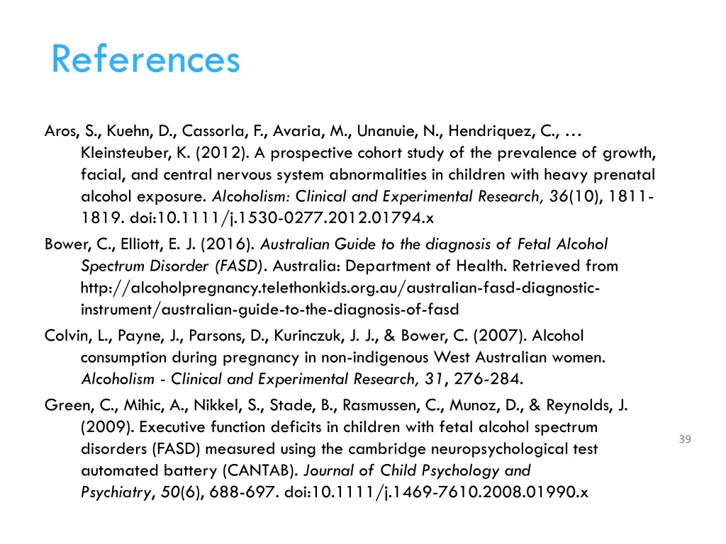references