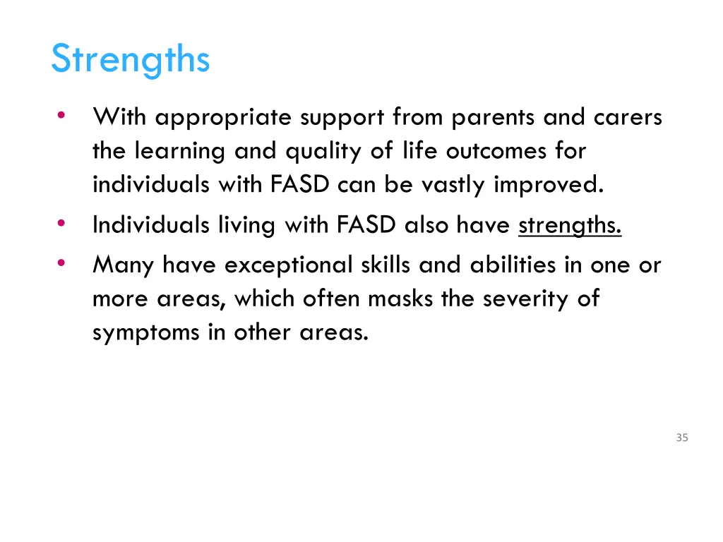 strengths
