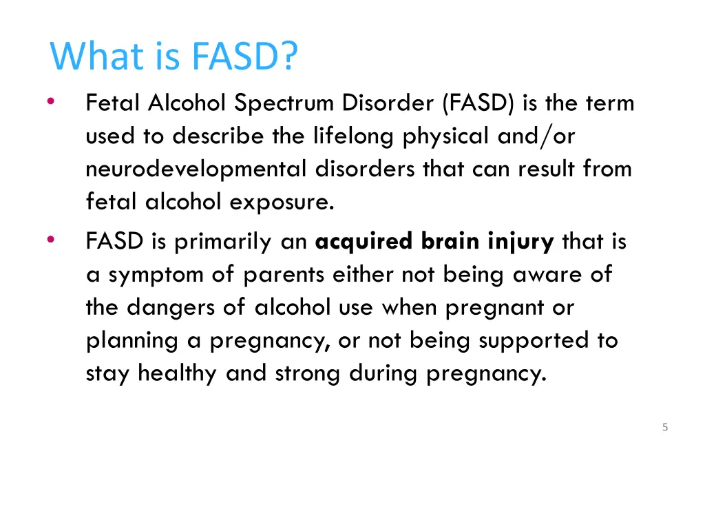 what is fasd fetal alcohol spectrum disorder fasd