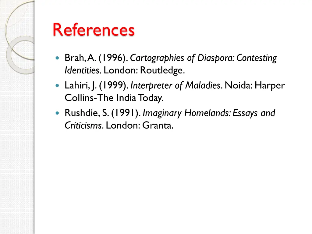 references