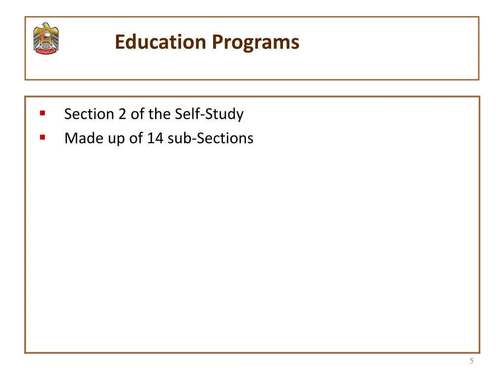 education programs