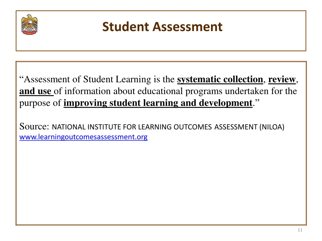 student assessment