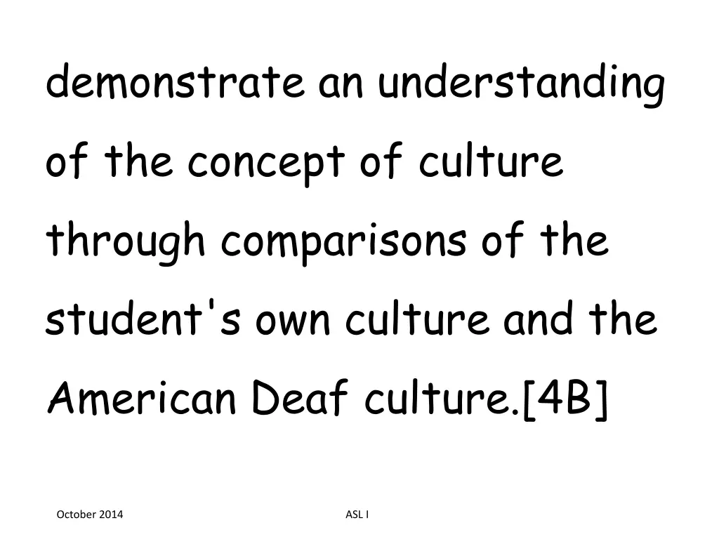 demonstrate an understanding of the concept