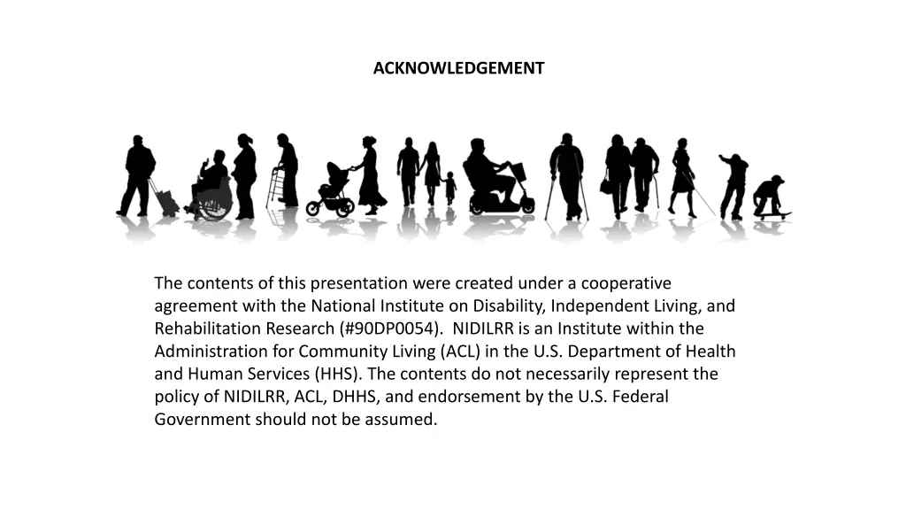 acknowledgement