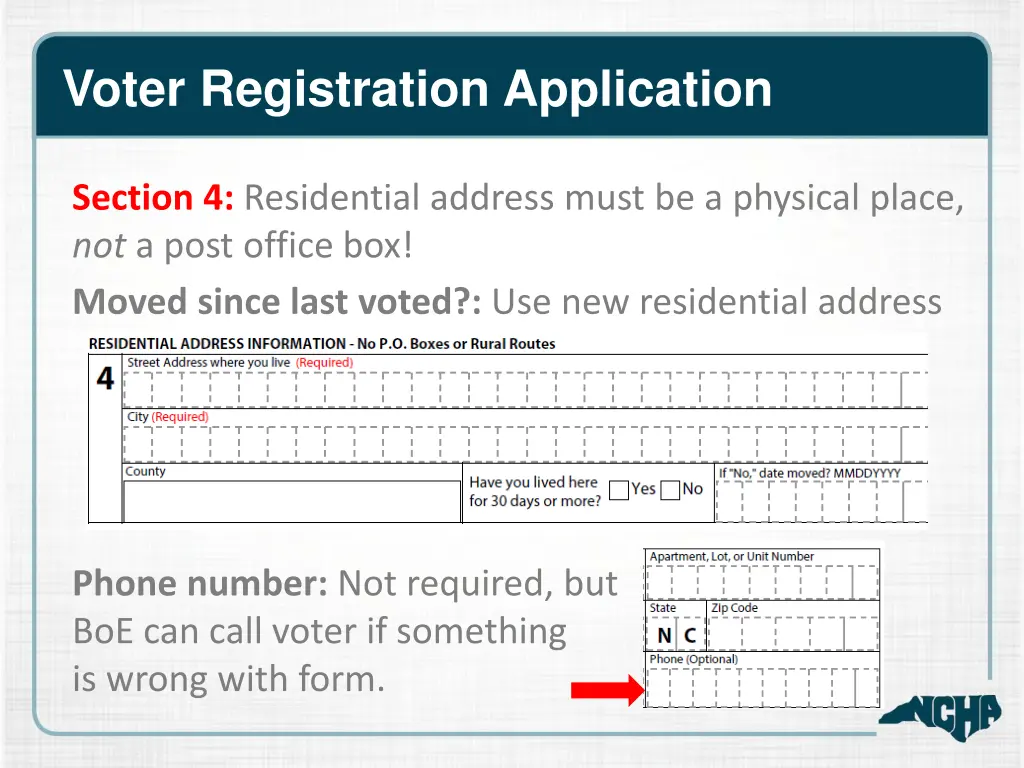 voter registration application 2