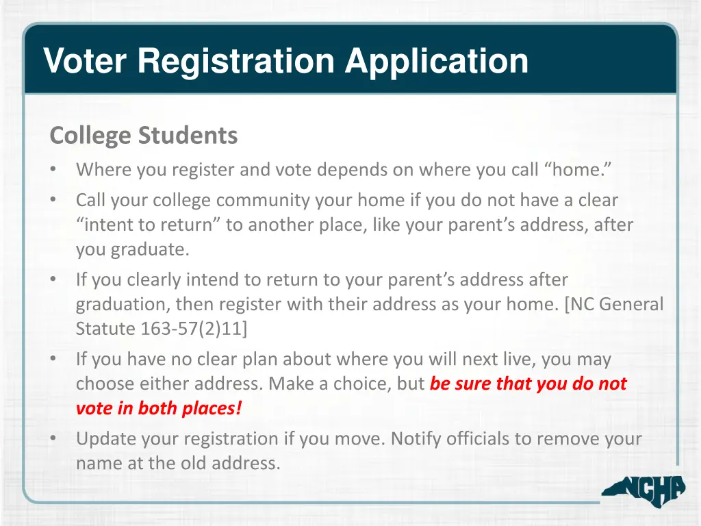 voter registration application 3