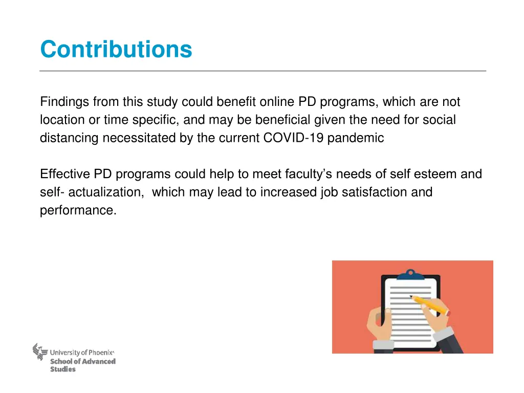 contributions