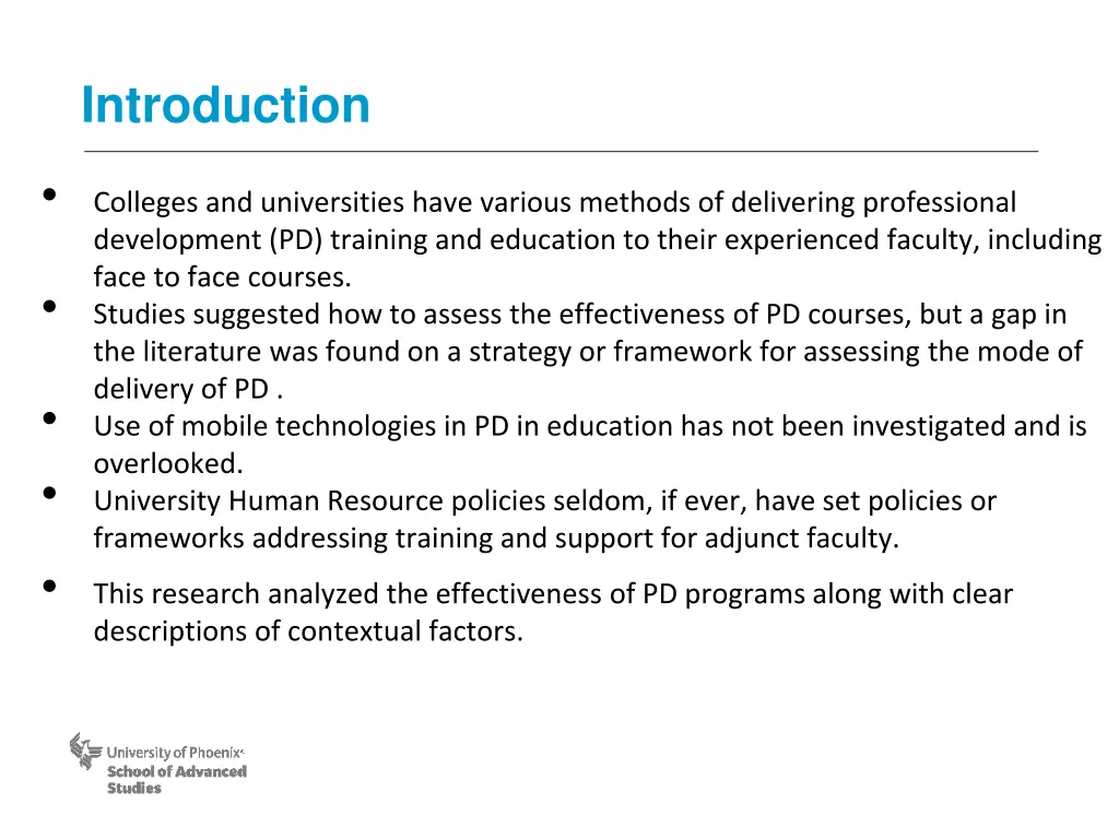 introduction