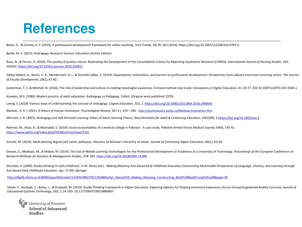 references