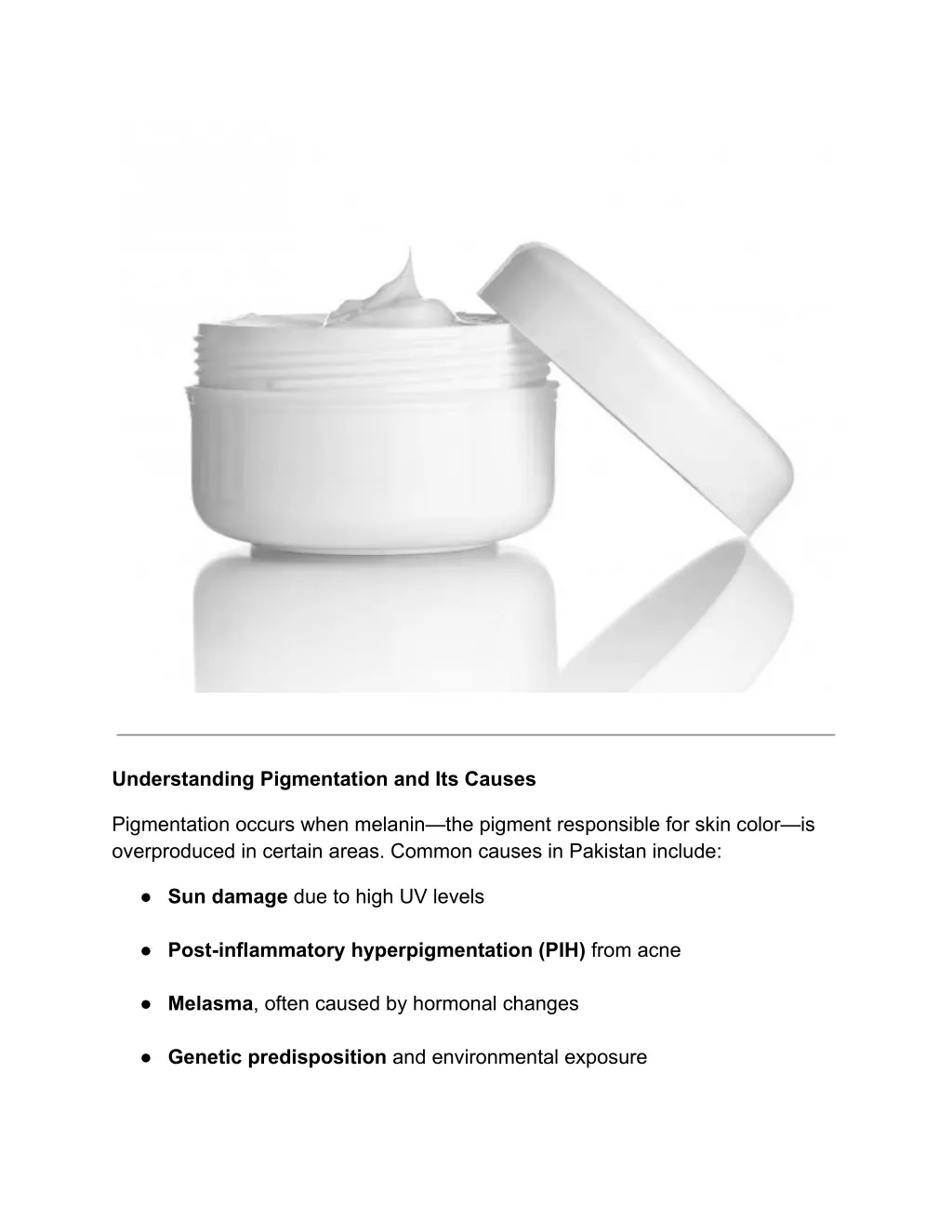 understanding pigmentation and its causes