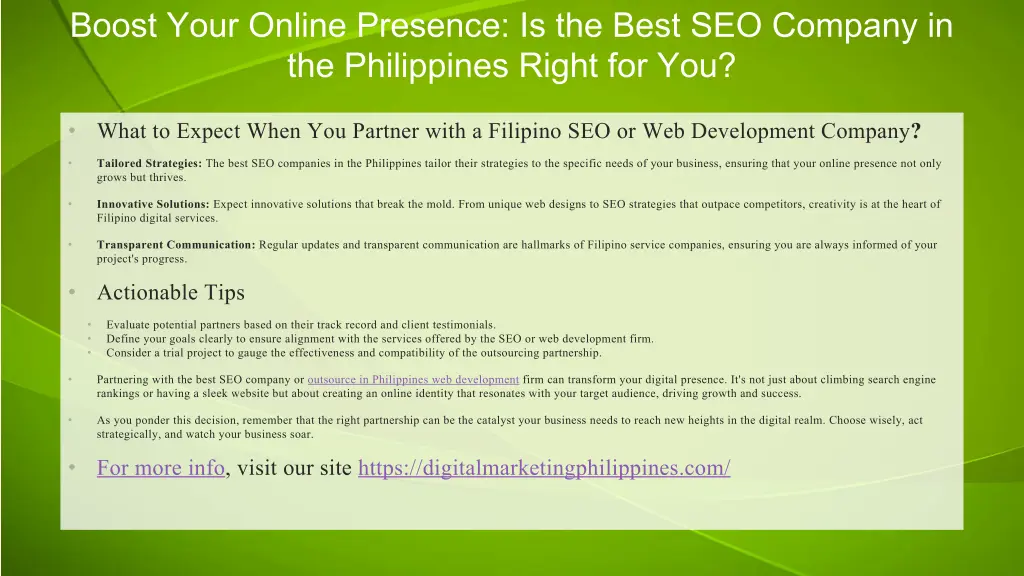 boost your online presence is the best 1