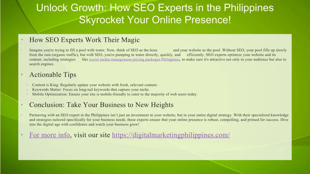 unlock growth how seo experts in the philippines 1